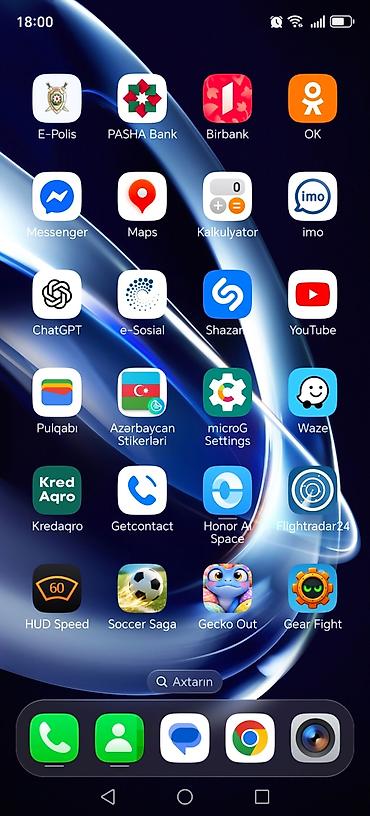 honor 9: Honor X9c, 256 GB, rəng - Boz, Sensor — 1