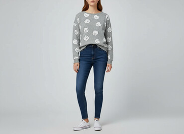 bluza damska zwierzęta: H&M, Bluza damska
, rozmiar XS