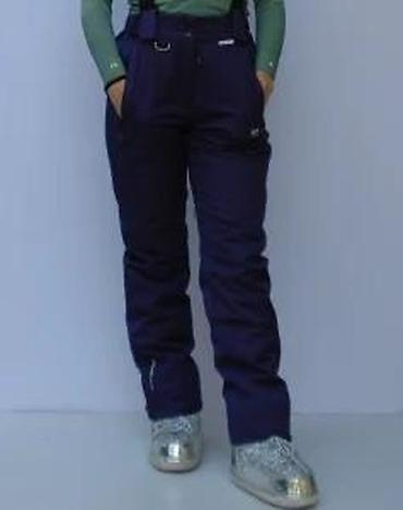 Ski pantalone: Ženske pantalone za sneg Snow Headquarter – tamnoplave - Dizajnirane — 17