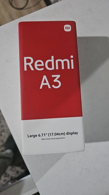 чехол редми нот 9 с: Redmi, Redmi A3, Колдонулган, түсү - Көгүлтүр, 2 SIM