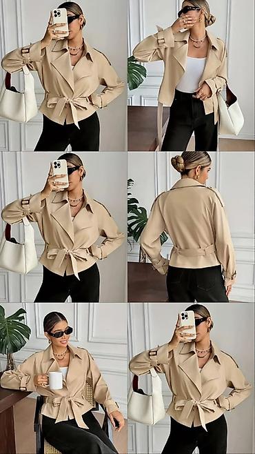 Plaşlar: Plaş, Trendyolmilla, L, rəng - Bej — 1