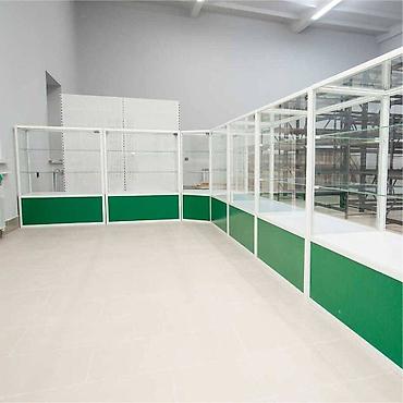 Витрины: Прилавок витрина, витрина стеклянная, торговые витрины металлические — 4