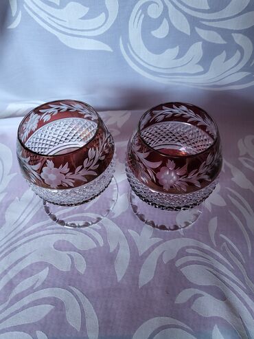 Čaše: Case nove kristal,rucni rad,Ebeling - Reuss. Case za dvoje za — 10