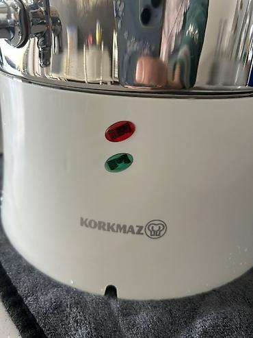 korkmaz samovar: Korkmaz elektrikli samovar-çaydan dəsti - Brend: Korkmaz - Tip — 2