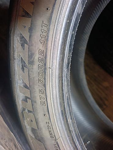 275 50 r22: Шины 275 / 50 / R 22, Зима, Б/у, Пара, Внедорожные (АТ/МТ), Япония, Bridgestone — 4