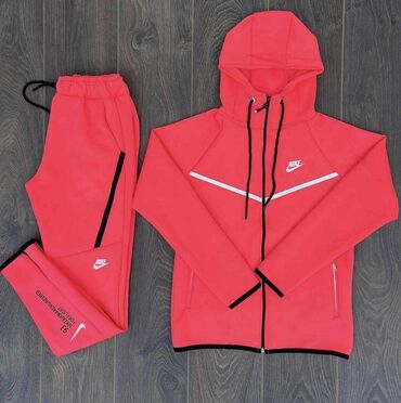 zenska jaknica: Nike, One size, Jednobojni, bоја - Crvena