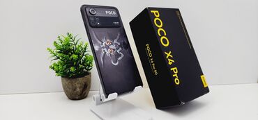 чехол на 12 pro: Poco X4 Pro 5G, Б/у, 256 ГБ, цвет - Черный, 2 SIM