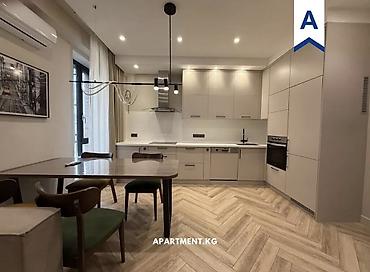 home: 3 комнаты, Асанбай мкр Агентство недвижимости, Без животных, от 6 месяцев, от 1 года, С мебелью полностью — 5