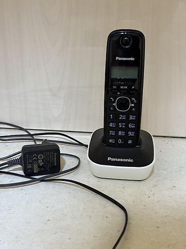Stasionar telefonlar: Stasionar telefon Panasonic, Simsiz, Yeni, Ünvandan götürmə, Ödənişli çatdırılma — 1