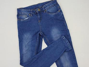 chaotic system jeans: Spodnie jeansowe, X-MAIL, 11 lat, 146, stan - Bardzo dobry — 1