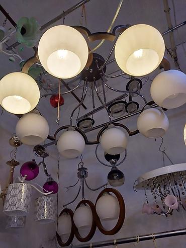 Çilçıraqlar: Çılçıraq, 3 lampa, Metal — 13