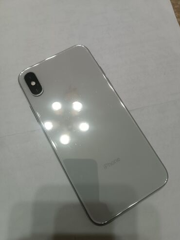 Apple iPhone: IPhone X, 256 GB, Gümüşü, Simsiz şarj — 10