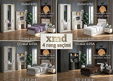 dest mebel: XMD yataq otağı dəsti – gözəl evlər üçün eksklüziv mebel. 4 rəng — 1