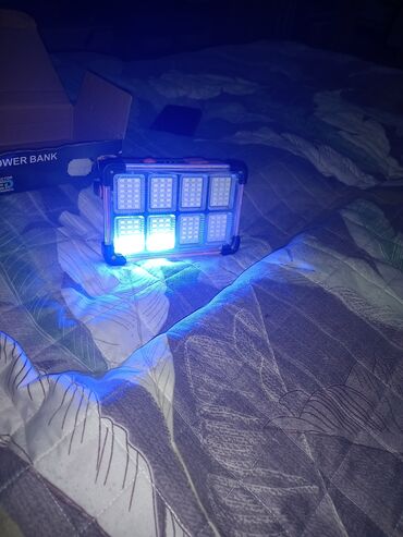 Projektorlar: Gunəş enerjisi ve Taybsi adaptoru ile dolan guclu gece led ksenon ve — 7