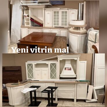 vitrin mətbəx mebeli: *MƏTBƏX mebeli yeni vitrin mal 2ədəddir*‼️ QİYMƏT:-biri 2500₼