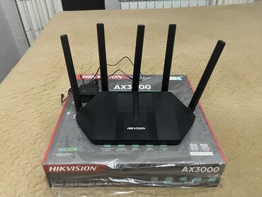 Модемы и сетевое оборудование: Гигабитный AX3000 WiFi 6 роутер, 160 MHz, smart connect, со множеством