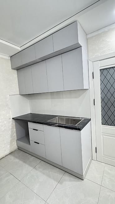 silver kitchen: Кухонный набор на заказ, ЛДСП, По договорённости, Дизайн, проект — 7