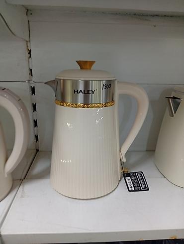 coffee maker: Электрический чайник HALEY 1900 - Мощность: 1900 Вт (маркировка на — 2