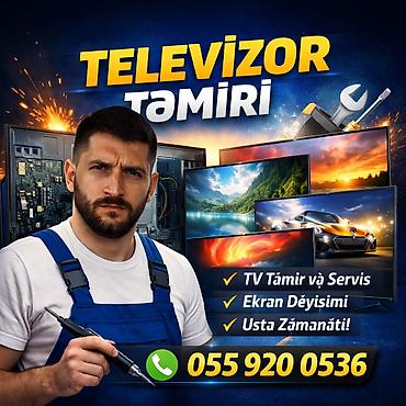 sınıq ekran: Televizor temiri Təmiri — 1