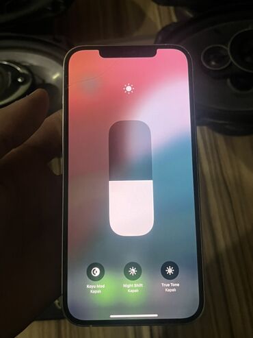 Apple iPhone: IPhone 12 Pro Max, 128 GB, Matte Silver, Zəmanət, Qırıq, Face ID — 1