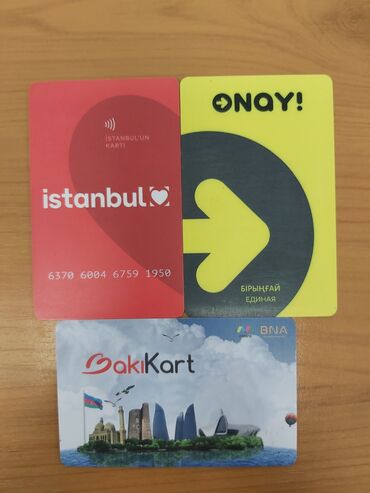 тенге: Продаю транспортной карты Истанбула, Баку, Алматы. İstanbulcard-
