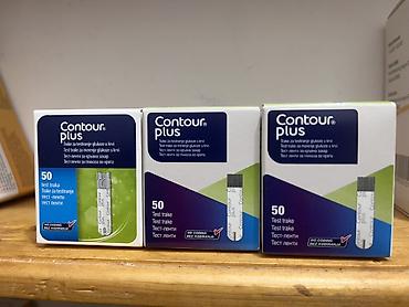 Contour Plus test trake za merenje glukoze u krvi
Cena po kutiji