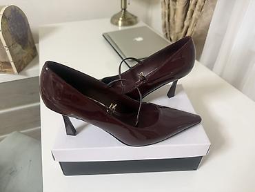 Salonke: Nine West salonke - Boja: Dark Red 600 (tamno bordo, lak koža efekat) — 8