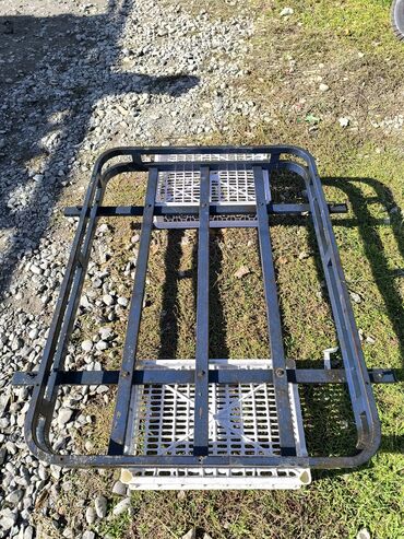 домкрат для авто: Корзина На рейлинги Сталь