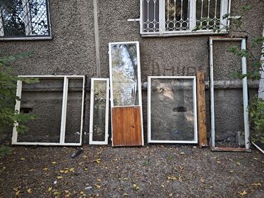 ишу работу кухработник самсышник бишкек: Готовое деревянное окно, Тип окна: Балконные, 146 * 147, Б/у, Без установки