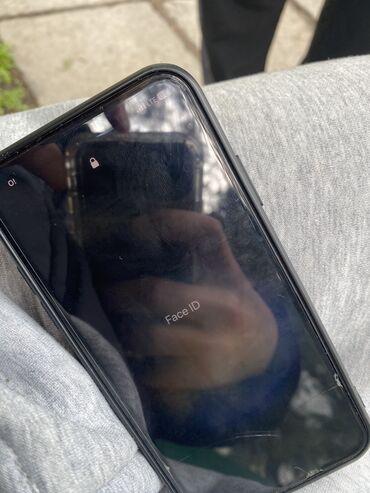 pobelka i pokraska: IPhone Xs, Б/у, 64 ГБ, Черный, Защитное стекло, Чехол, 64 %