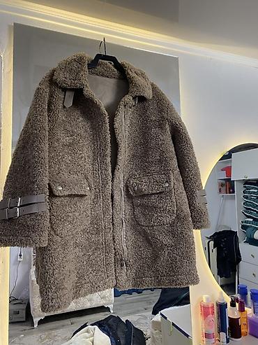 осеннее пальто: Теплое женское пальто-«шубка» из мягкого искусственного меха — 3