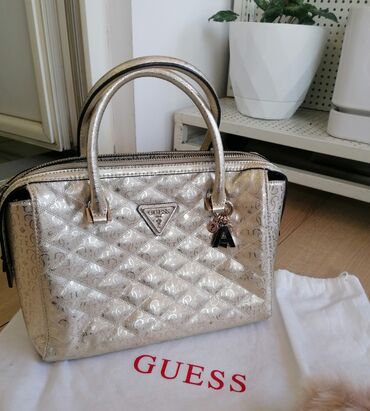 Torbe: Torba za rame, Guess, Materijal: Koža — 2