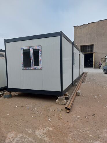 Konteynerlər: 2.40 x 12.00 metrlik sendiviç ofis. Divar: 50mm Sendiviç Dam: 50mm — 4