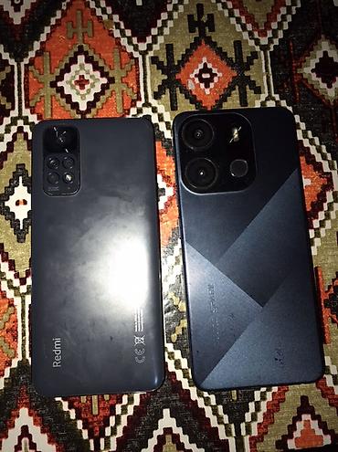 İki ədəd smartfon dəsti Model və brend: - Xiaomi Redmi (arxa qapaqda