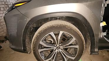 ls 400: Накладка крыла Переднее левое Lexus, 2019 г., Б/у, Оригинал — 3