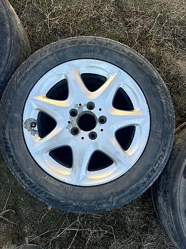 Транспорт: Колеса в сборе 215 / 60 / R 16, Зима, Б/у, Комплект, Легковые, Литые, отверстий - 5 — 7