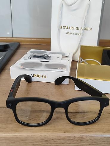 Күндөн коргоочу көз айнектер: AI SMART GLASSES AIMB‑G1 — умные очки со сменными линзами и камерой — 4