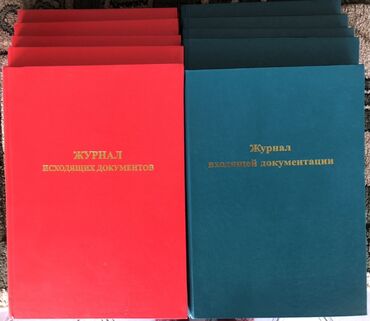 книги для школ: Представлены журналы для регистрации исходящих и входящих документов