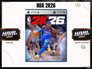 PS5 (Sony PlayStation 5): PS4/PS5 üçün "NBA 2K26" oyunu 👑 PS4 və PS5 üçün NBA 2K26 KRAL-da 🟢 — 1