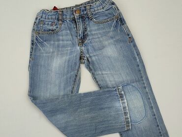 Jeansowe: Spodnie jeansowe, Zara Kids, 4-5 lat, 110, stan - Zadowalający