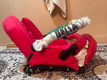 foo foo: Коляска, цвет - Розовый, Б/у — 3
