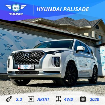 Kia: Hyundai Palisade: 2020 г., 2.2 л, Автомат, Дизель, Внедорожник