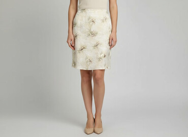 spódnice plisowane midi zielone: Women`s skirt, size S