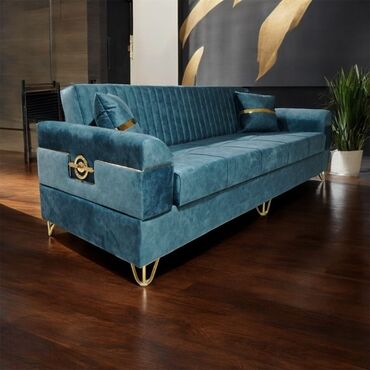 купить недорогой диван: Divan, Açılmayan, Bazasız, Vеlur parça