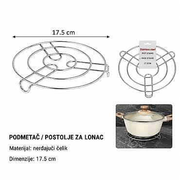 KMT Okrugla podloga za tavu 2406830 Praktična okrugla