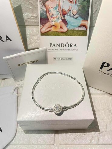 Narukvice: Narukvica sa priveskom, Pandora, Materijal: Srebro — 8