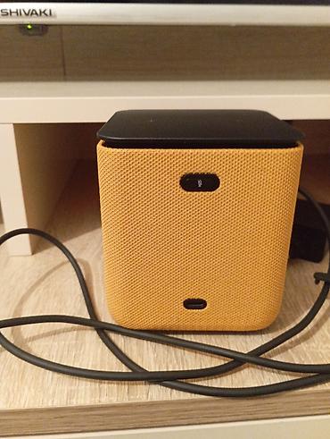 Audio: Portativ Bluetooth səsgücləndiricisi - Kompakt kubik dizayn, parça — 1