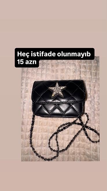 kral sep: Çanta kolleksiyası 1) Qəhvəyi LB mini çiyin çantası - Material: süni — 7