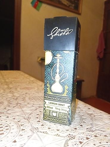 qəlyanlar elektron: Məhsul: Nasty Shisha – Lemon Mint vape məhlulu - Həcm: 60 ml - VG/PG — 1
