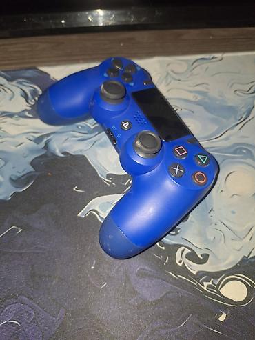 геймпад дуалшок 4: Геймпад Sony DualShock 4 (PS4), цвет Blue. Особенности: - — 1
